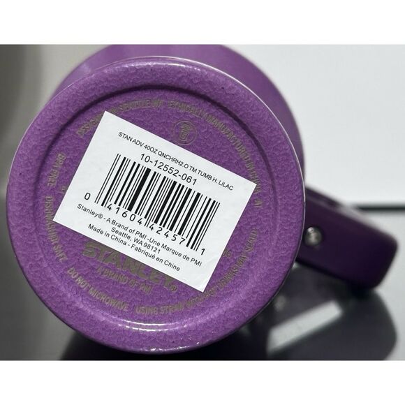 Stanley Quencher H2.0 FlowState Tumbler 40oz, HAMMERTONE LILAC - Picture 4 of 4